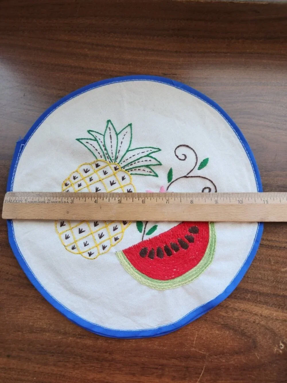 Handmade Embroidered Cloth Tortilla Warmer 11